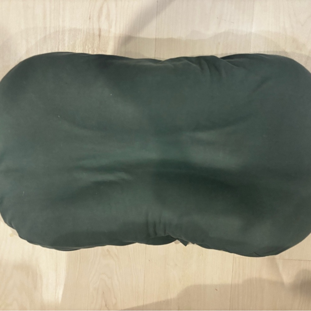 Snuggle Me Organic Dark Teal Cushion Pillow
